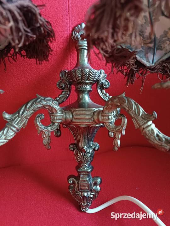 Mosiężny kinkiet Świętochłowice