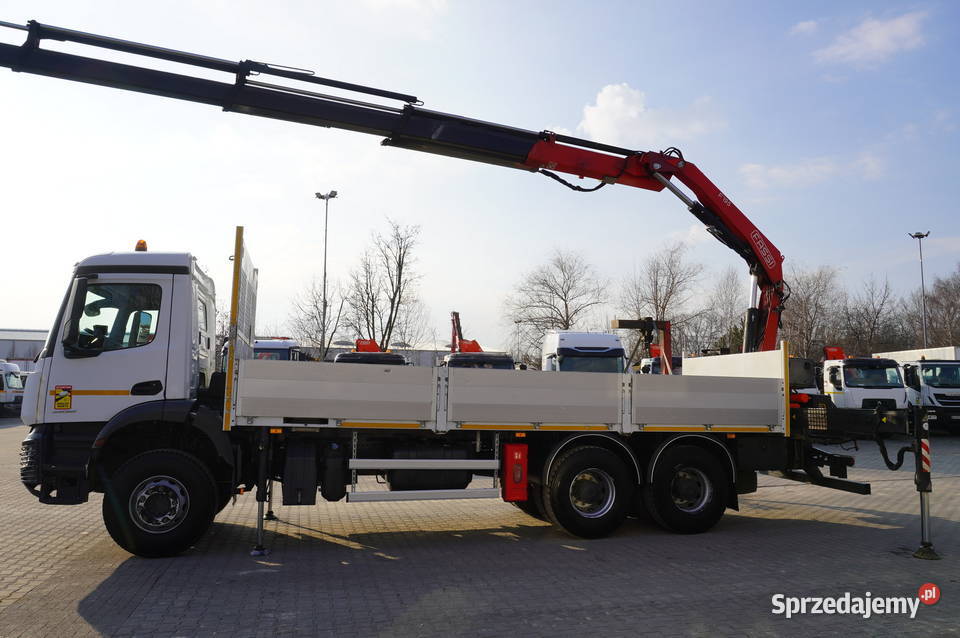 Mercedes Arocs 2636 6x4 Fassi F195A024 660 MTH Kraków