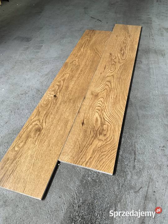 Płyki drewnopodobne 20x120 złoty dąb