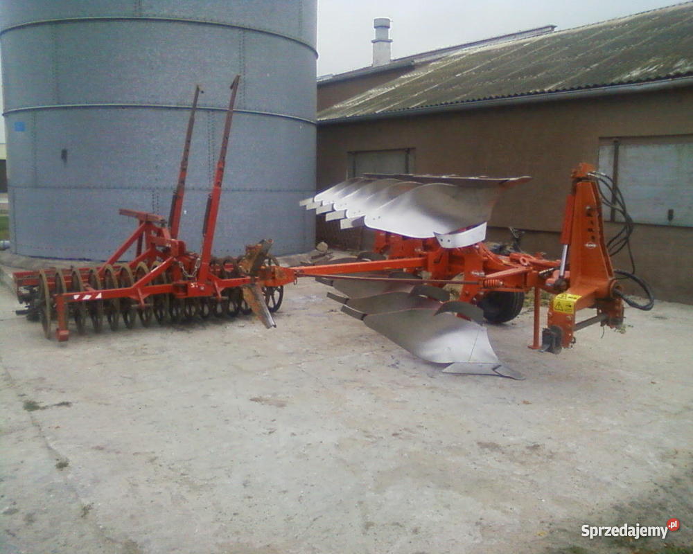 Pług obrotowy KUHN Multi Master 110 i wał Campbe Rok produkcji 2005 Maszyny rolnicze Września
