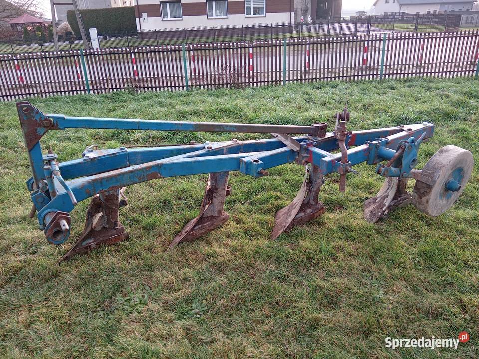 Pług 4 skibowy Pługi Pługi Wieluń sprzedam