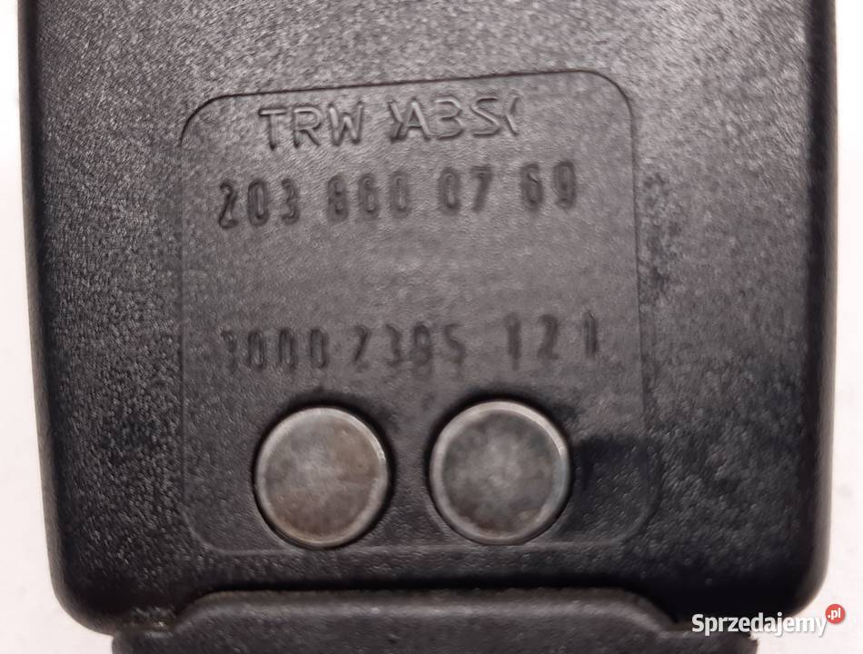ZAPINKA PASA NAPINACZ LEWY TYŁ MERCEDES W203 dolnośląskie Mielęcin