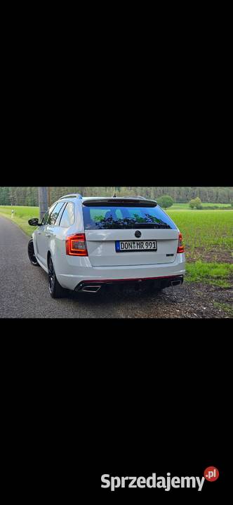SKODA OCTAVIA III 5E RS KOMBI DOINWESTOWANA Toruń