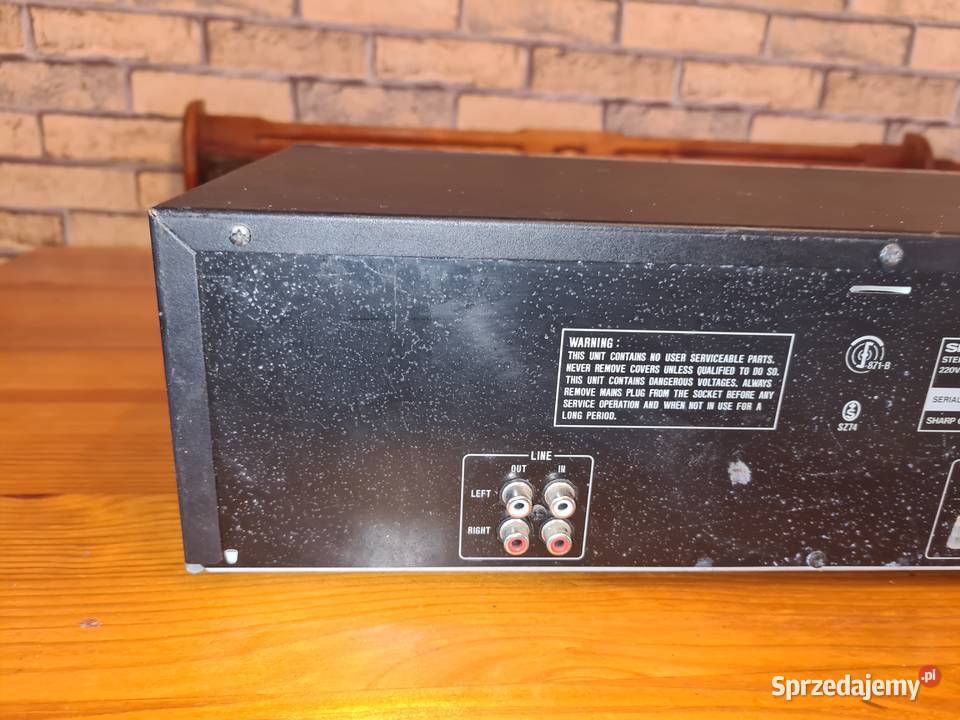 magnetofon sharp rtw3400 Helenków