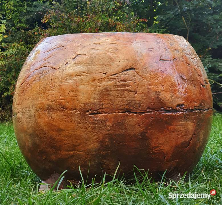 Ceramiczna donicakula ogrodowa 40 mrozoodporna Pozostałe Jelenia Góra