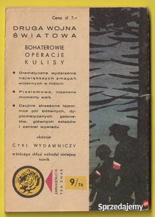 ŻÓŁTY TYGRYS SPOD ZNAKU ISKRY 1976 Książki i Podręczniki łódzkie Łódź