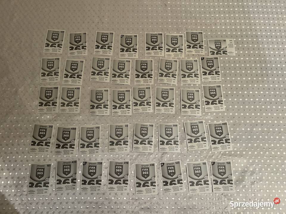 Naklejki panini fifa 365 wielkopolskie Puszczykowo