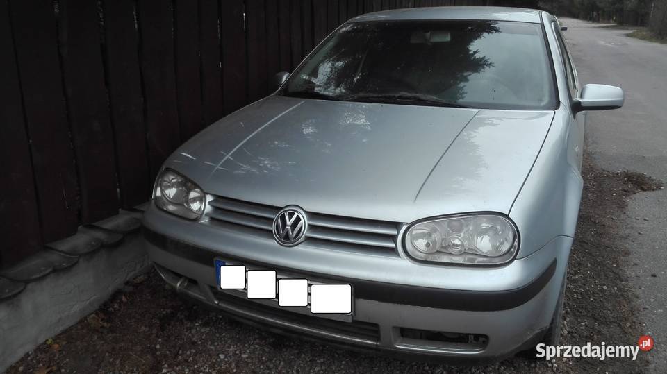 GOLF IV WSZYSTKIE CZĘŚCI SKRZYNIA MASKA ZDERZAK Rok produkcji 2000 Rąbień AB
