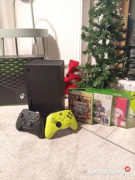 Konsola Xbox series X 1TB 2 kontrolery gry Super Gry na konsole lubuskie