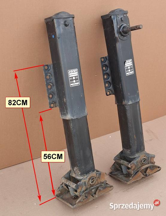 JOST ŁAPY PODPORY NACZEPY NOGI STOPY ŁAPA ciężarowe Bieleń