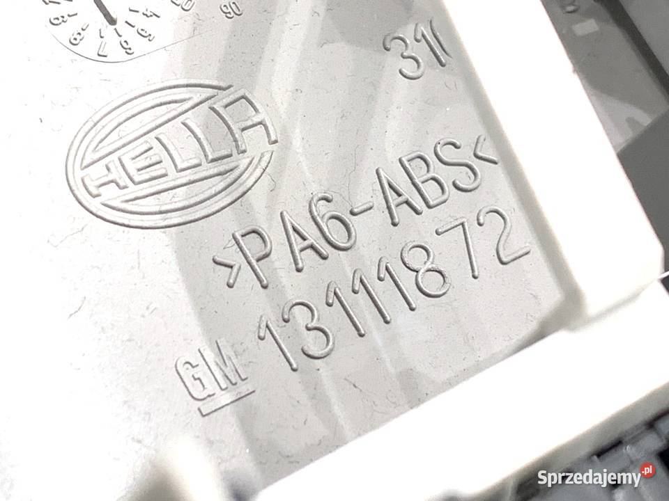 LAMPA SUFITOWA OPEL ZAFIRA B 13166476 Hatchback podkarpackie