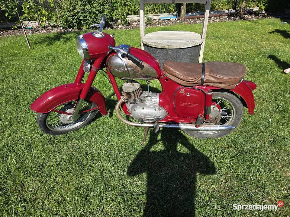 Jawa kivaczka 125 model 355 z papierem 44000km Kajew sprzedam