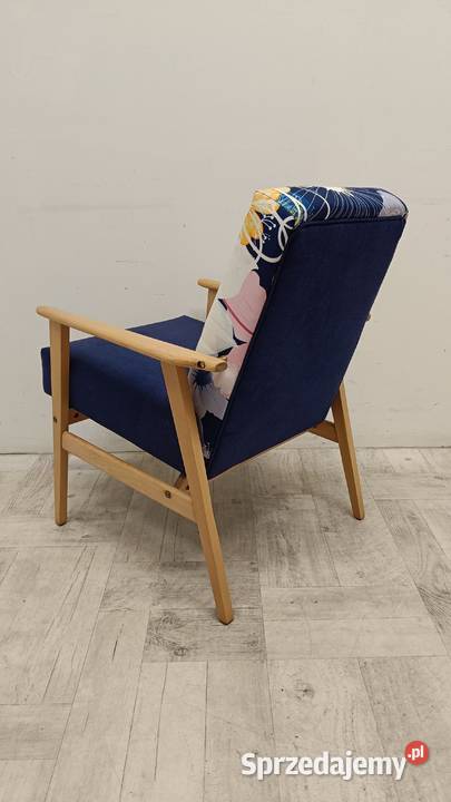 fotel prl design stary renowacji