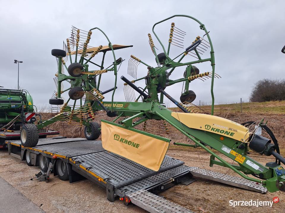 Zgrabiarka dwukaruzelowa Pottinger Krone Stan Łomża