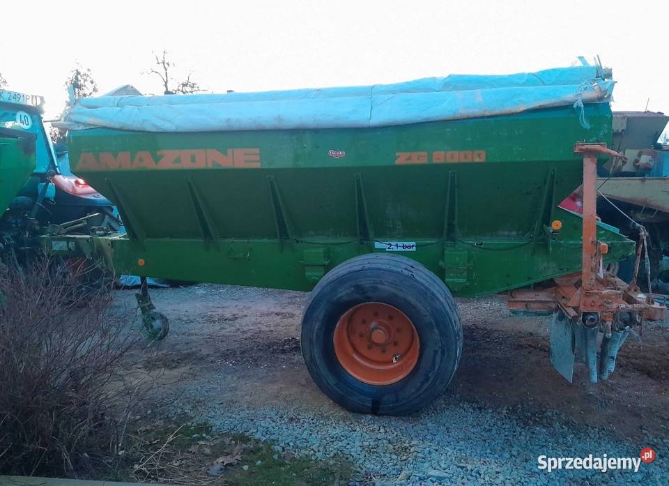 Rozsiewacz wapna Amazone ZG 8000 Sadogóra