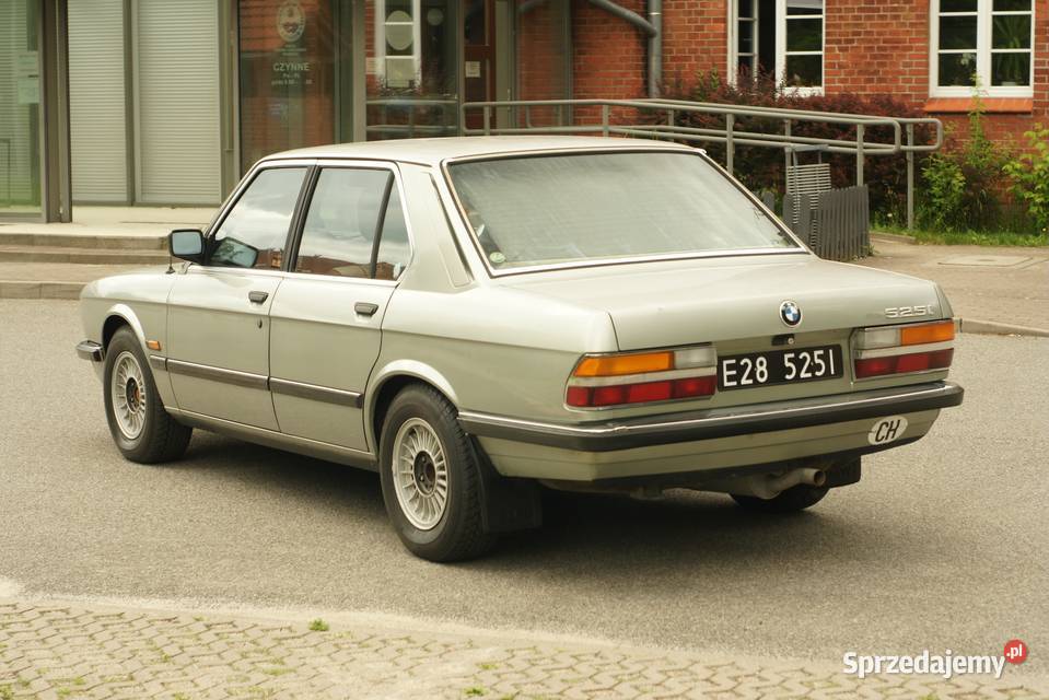 Bmw e28 525i m30 manual Klima wyposażona ładna Kołobrzeg sprzedam