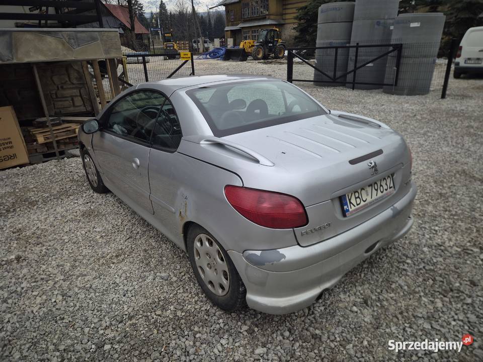 Peugeot 206 CC Biały Dunajec