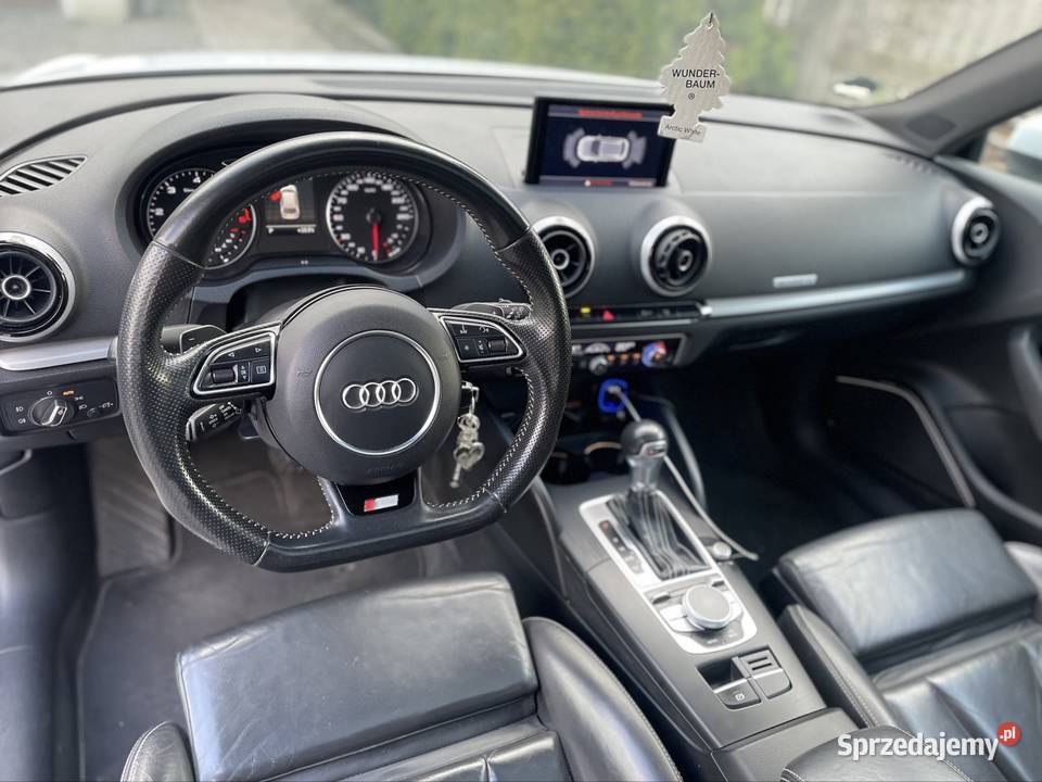 Audi A3 8V 3D QUATTRO 184 S tronic Sline BO Samochody osobowe Konin