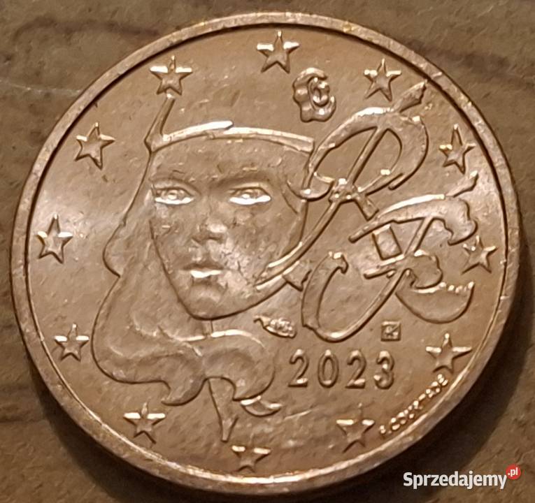 2 Euro cent Francja 202120222023 Rzadkie