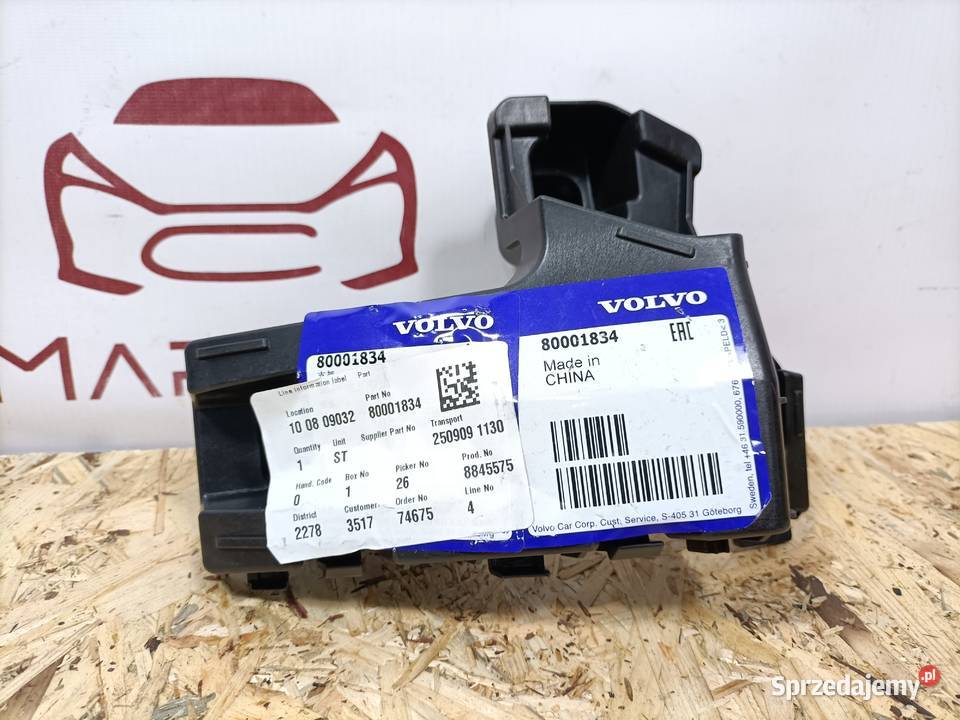 VOLVO EX30 23 ŚLIZG MOCOWANIE ZDERZAKA PRAWY TYŁ Pleszew sprzedam