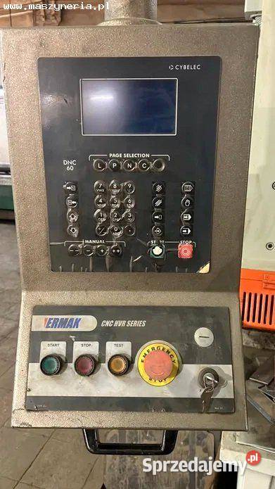 Nożyce gilotynowe hydrauliczne ERMAK CNC HVR dolnośląskie