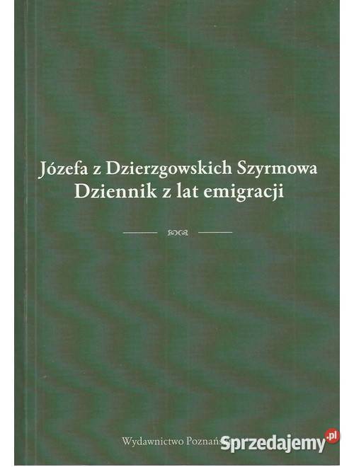 Dziennik z lat emigracji Łódź