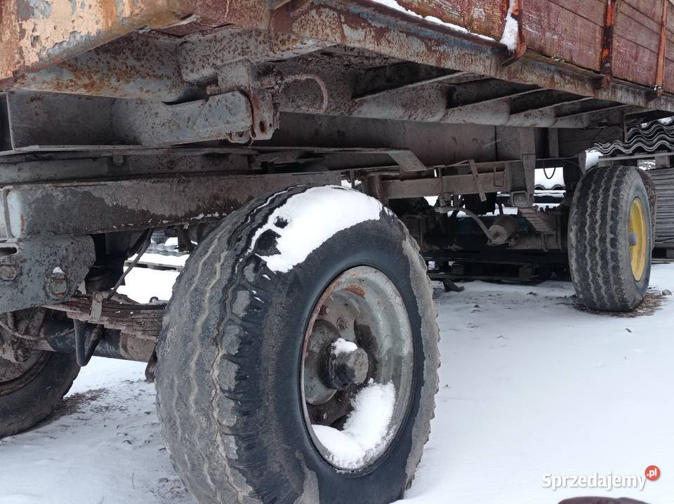 Przyczepa bss 9 ton brandys hl Przyczepy rolnicze Krasnystaw sprzedam