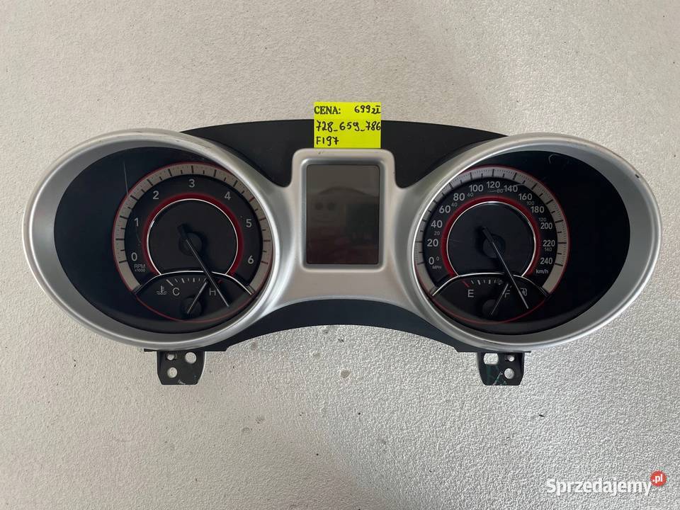 LICZNIK ZEGARY FIAT FREEMONT DODGE 68249007AA sprzedam