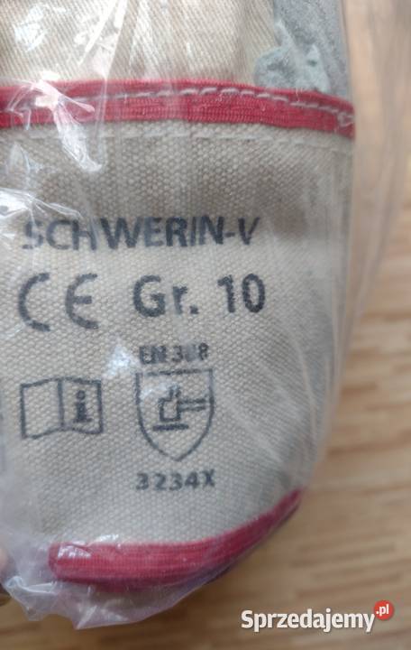 Rękawice ochronne SchwerinV 10 kpl 6 par Pozostałe Zawierzbie