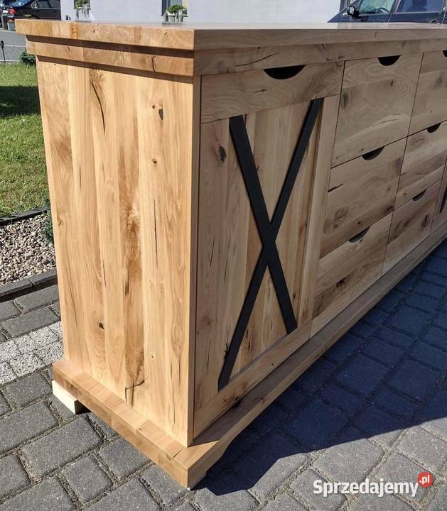 KOMODA LOFT INDUSTRIAL Z DĘBU Starogard Gdański sprzedam
