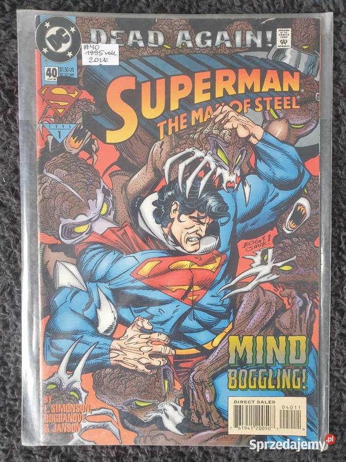 Superman The Man Of Steel 6 komiksów DC USA Gdynia
