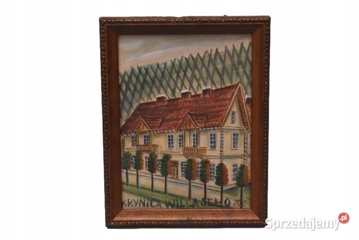 Nikifor Krynicki Willa z Czerwonym Dachem Kraków sprzedam