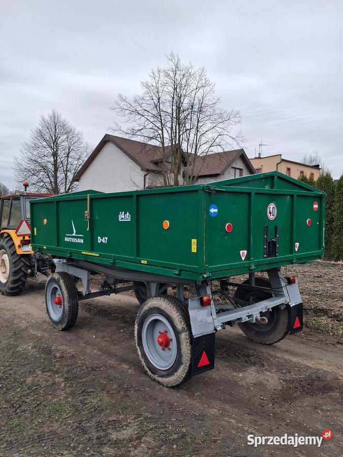 Przyczepa wywrotka d47 Rzgów sprzedam