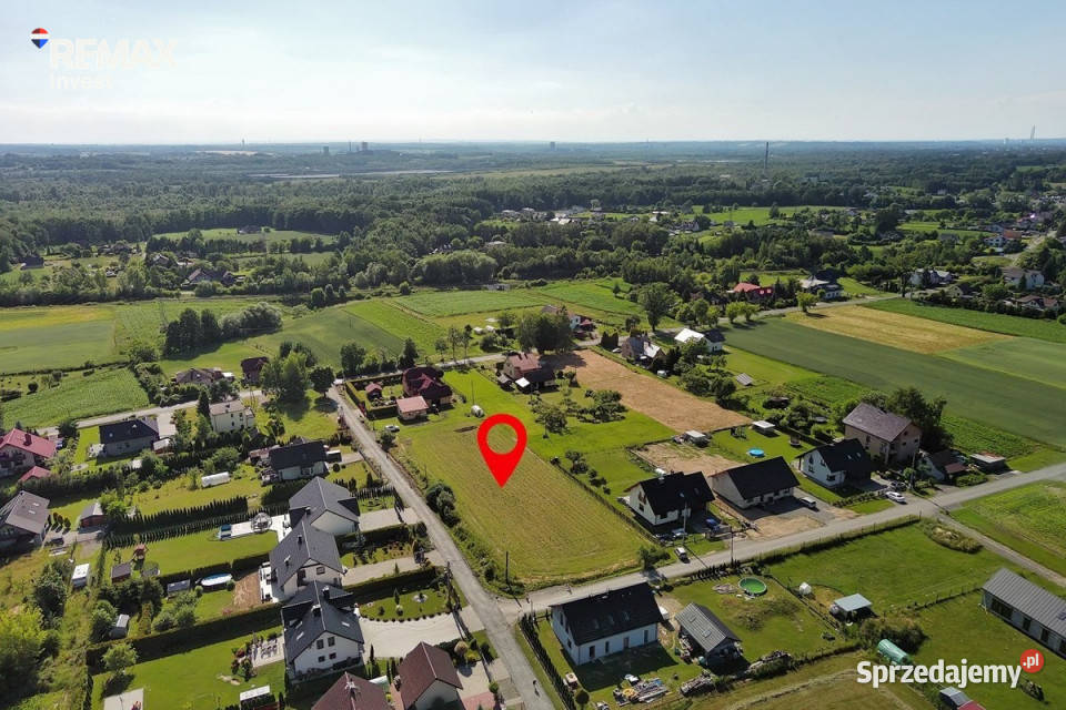 HIT Działka pod dom 1009m Pogwizdów Uzbrojona 118zł/m2 Grunty i działki sprzedam