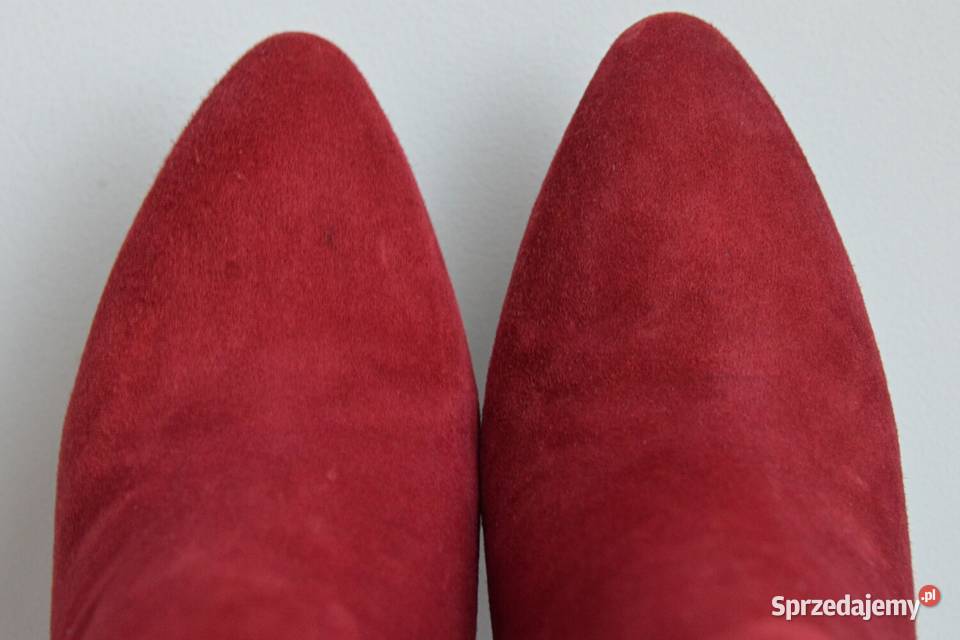 BURGUNDOWA POEZJA kozaki Via Spiga Bethany do Białystok sprzedam