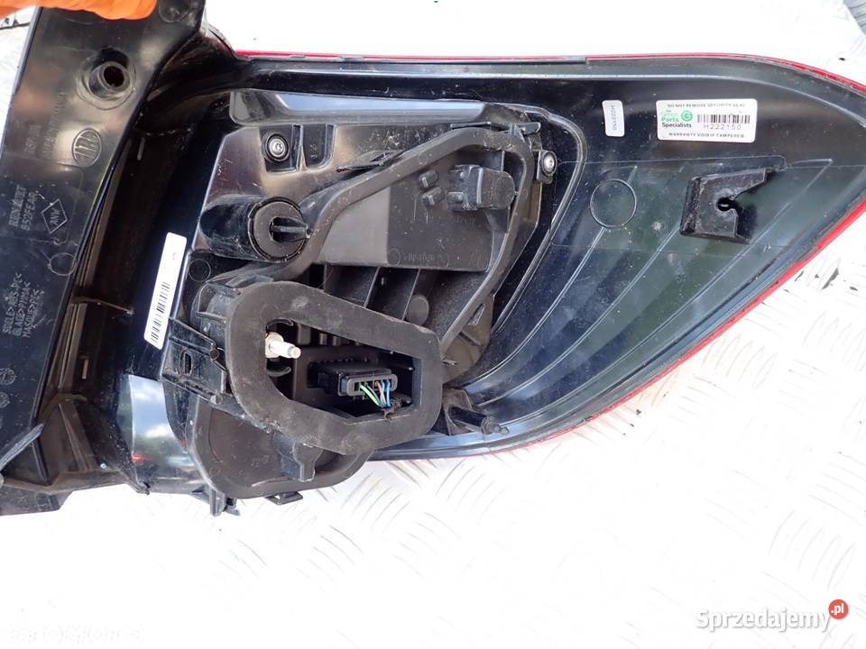 Lampy tylne Dacia Logan II Sedan 2012 2020 lewa Będzin