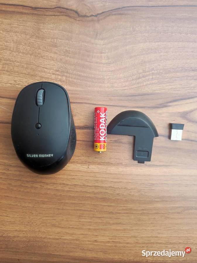 Myszka bezprzewodowa Bluetooth USB Silver Monkey Bielsk
