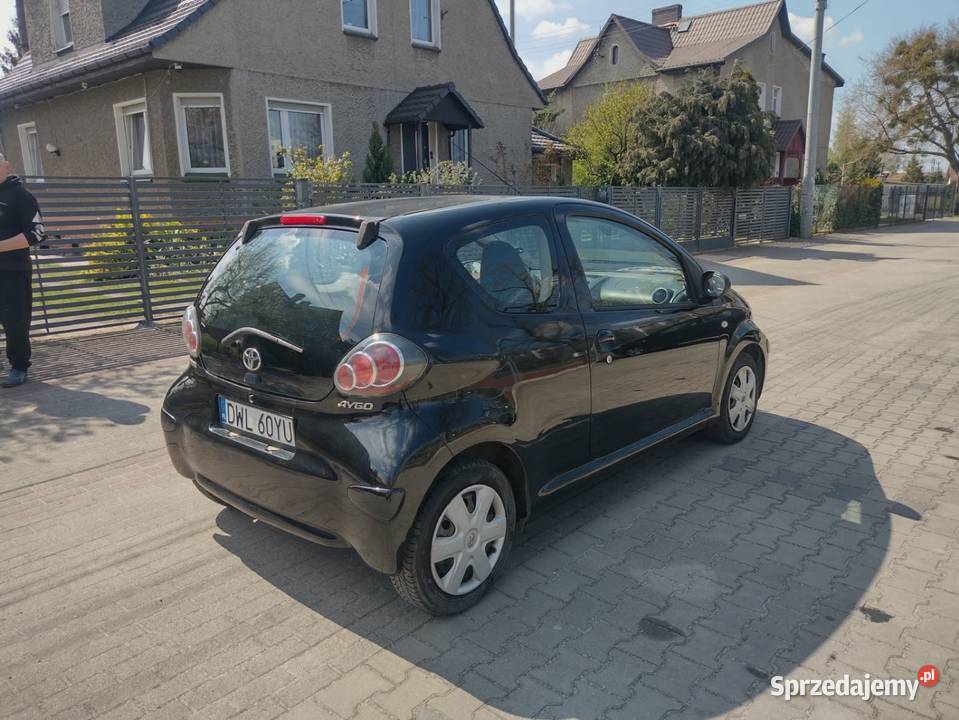 Toyota Aygo 2009 r Klimatyzacja manualna