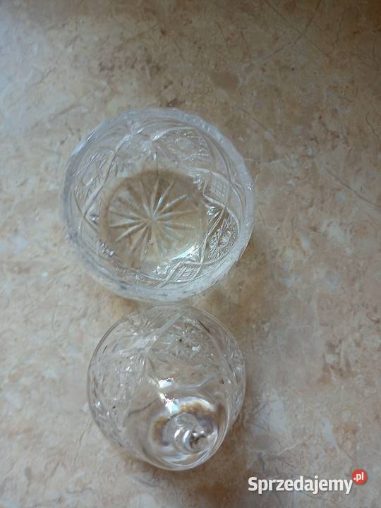 Cukiernica Kryształowa w kształcie Gruszki Dekoracje i ozdoby Częstochowa