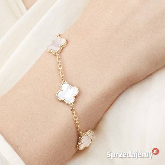 VAN CLEEF ARPELS Złota Bransoletka 18K Alhambra Warszawa