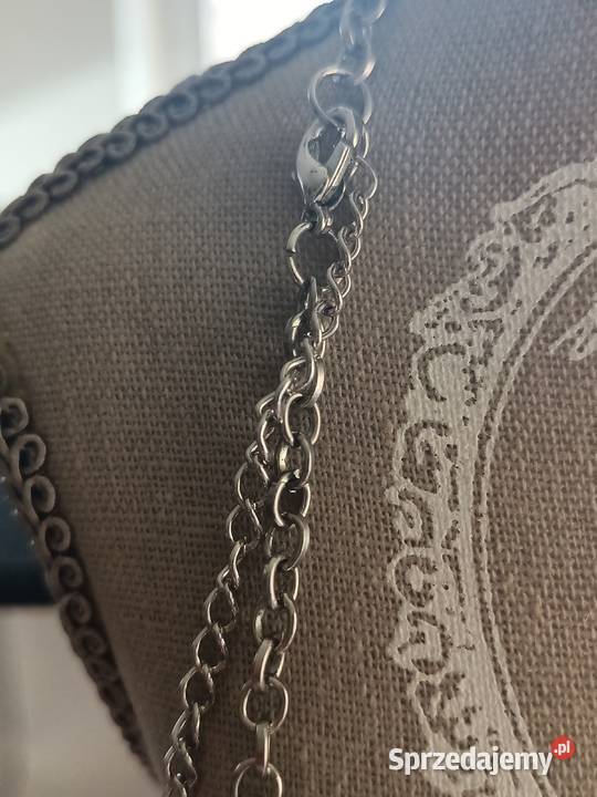 BIŻUTERIA NASZYJNIK korali etniczne brązowo Zamość