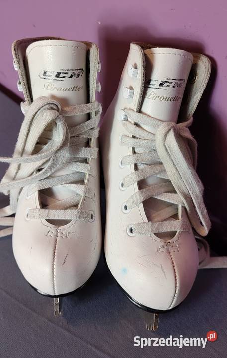 Łyżwy CCM dziecięce figurowe rozmiar 28 wkładka małopolskie Jasień