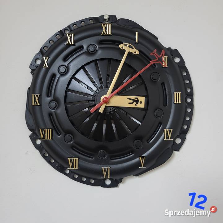 Zegar Handmade Loft Warsztat garaż ścienny Gliwice