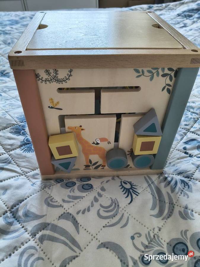 Smiki kostka edukacyjna zabawka drewniana Szczecin sprzedam