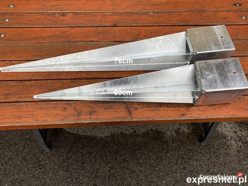 Podstawa słupa 45x45x550 mm KOTWA WBIJANA Rzeszotary