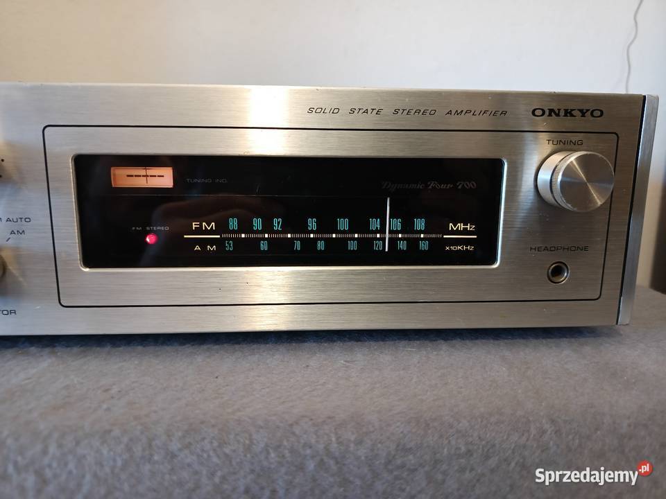 Amplituner ONKYO Dynamic Four 700 Elektronika pomorskie Gdynia