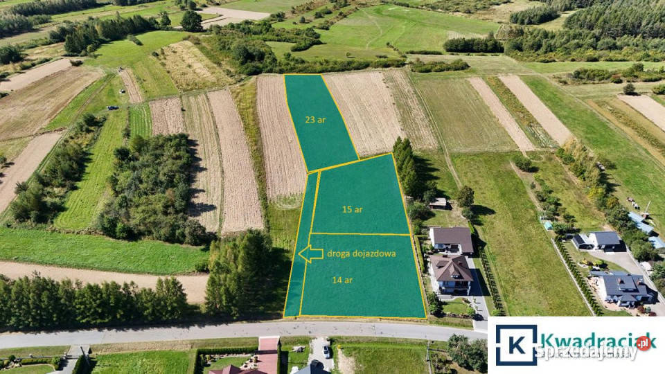 Działka 5200m2 Radość podkarpackie