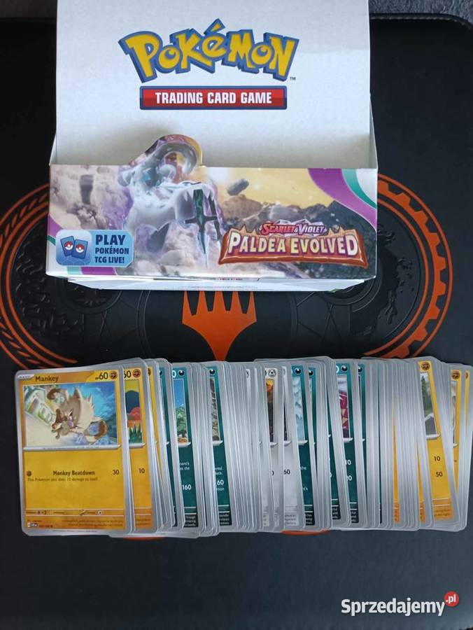 Zestaw kart pokemon TCG 60x w tym rewers Pokemon sprzedam