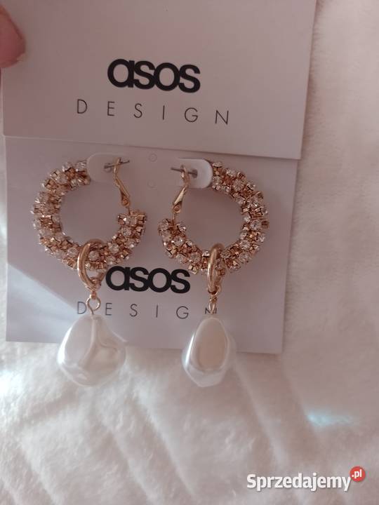 ASOS Bogato zdobione kolczyki wieczorowe z Kraków