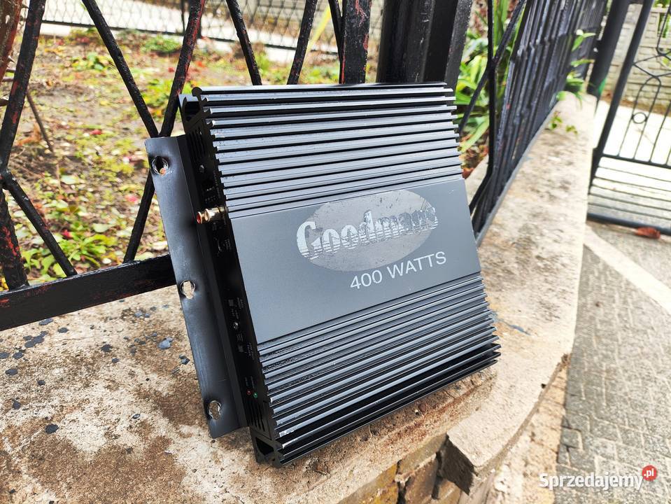 Wzmacniacz samochodowy 2 kanałowy GOODMANS śląskie